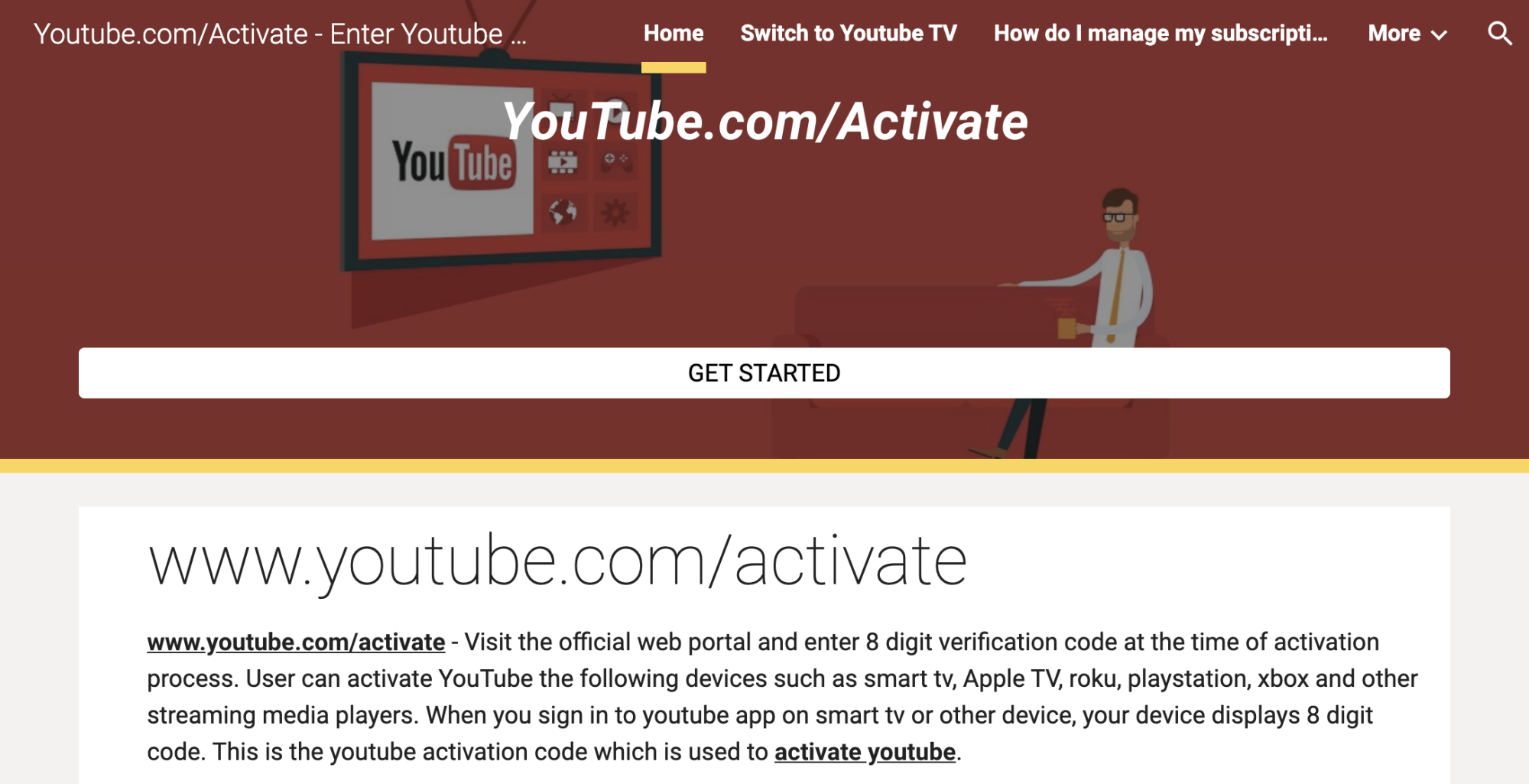 Scammers Target Youtube S Smart Tv Activation Sites With Help From Google Opera News