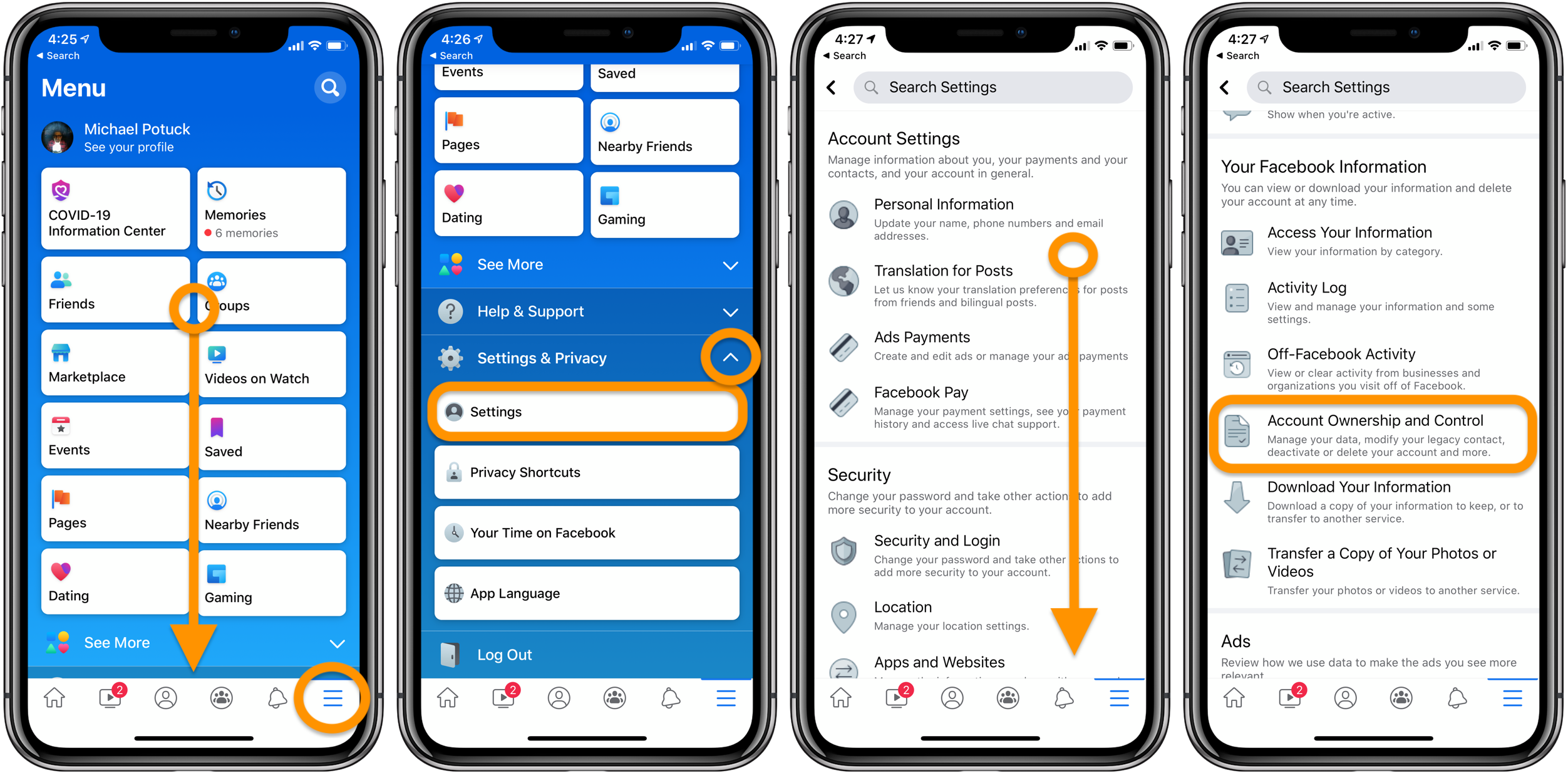 How to delete your Facebook account on iPhone - Opera News