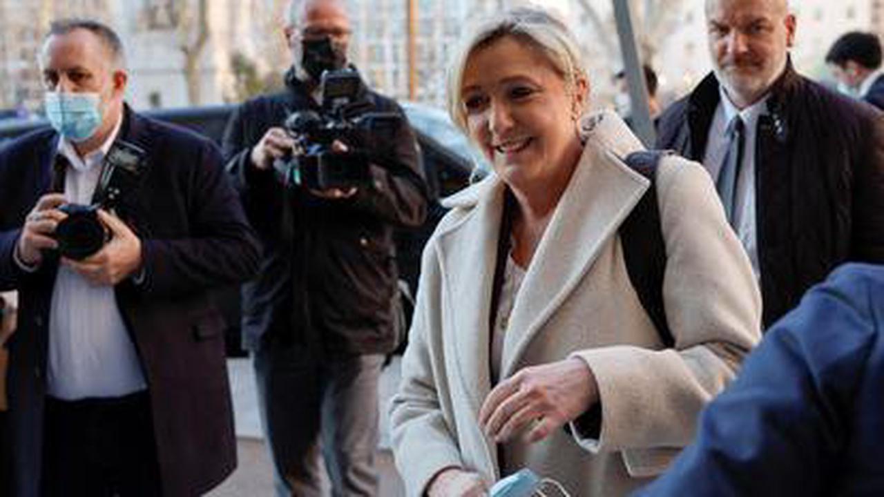 Marine Le Pen avec ses alliés européens à Madrid pour éteindre le feu français