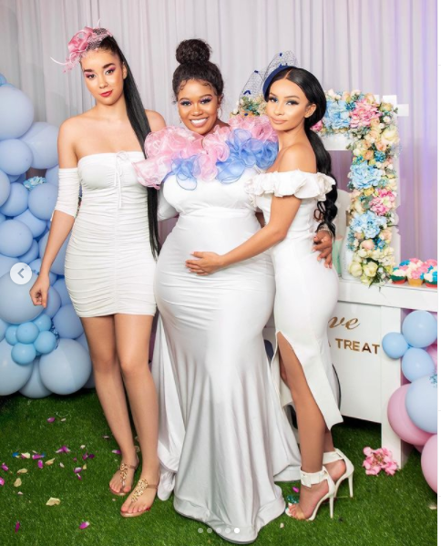 Pregnant Vera Sidika shares photos from her all-white gender reveal party.?