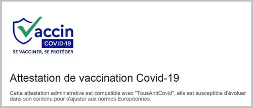 Comment télécharger l'attestation de vaccination Covid 19 ...