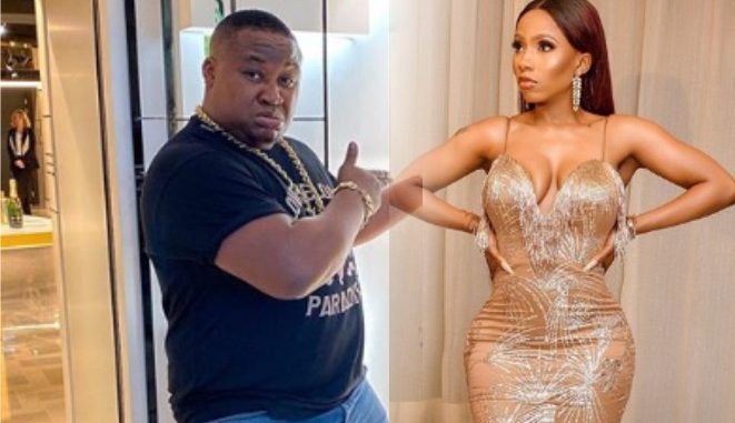 Cubana Chiefpriest Reatcs As Mercy Eke Wins AMVCA’s Best Dressed Female Award