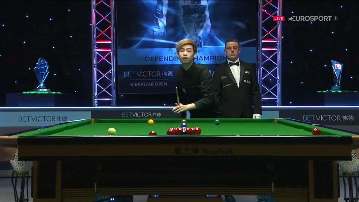 Gibraltar Open 2021 Snooker Si Jiahui Shakes Off Bow Tie Warning To Beat Ding Junhui Opera News