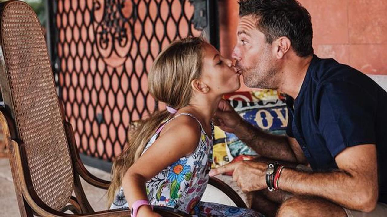 Gino D'Acampo kisses daughter, nine, on lips and tells disgruntled fans to 'get over it'