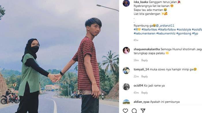 postingan Iska Nurrohmah dan pacarnya, minta sang kekasih berjanji ini
