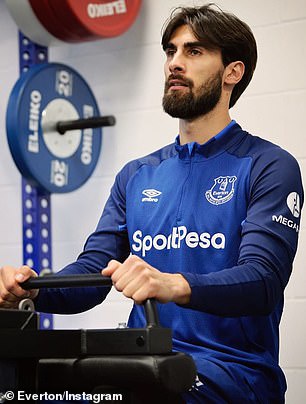 The former Barcelona man stays focused as he continued his rehab