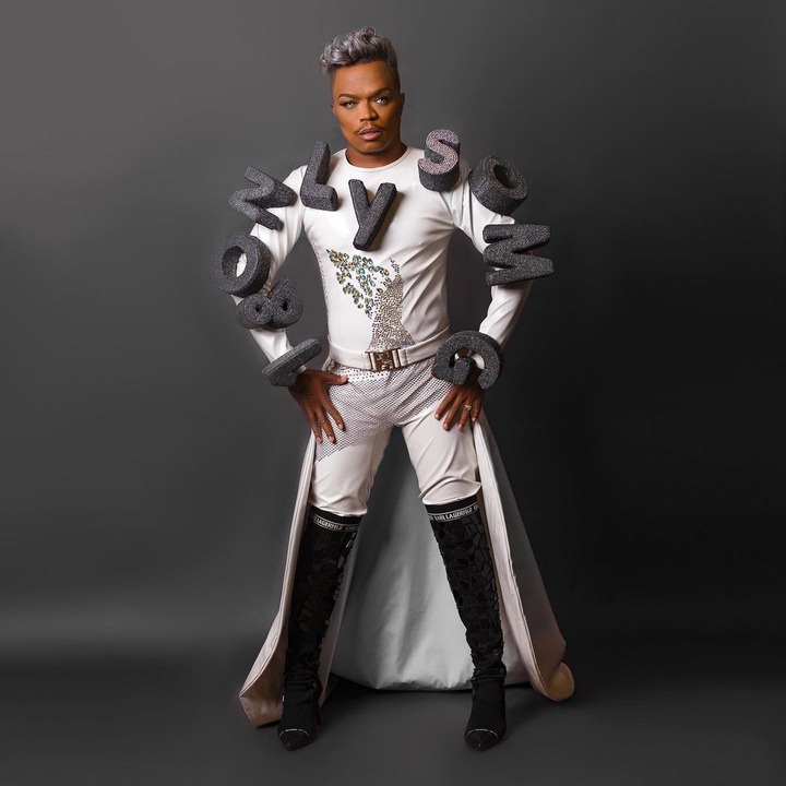 Somizi Mhlongo Super Hero Outfit 