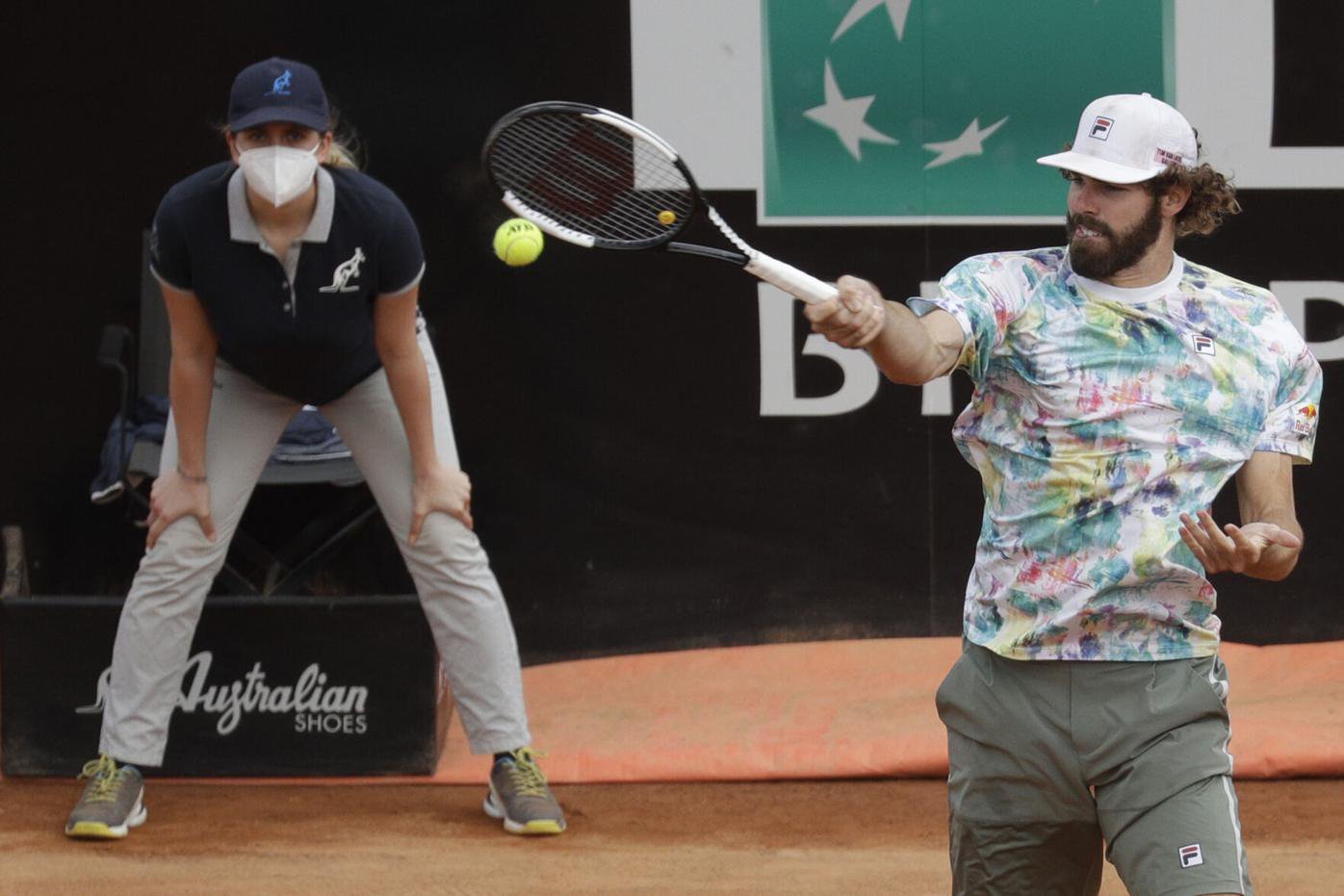 A Fluke Opelka Reaches 1st Masters Semifinal In Rome Opera News