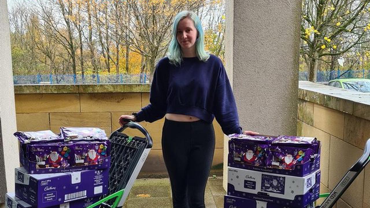 Burnley woman's skydive challenge pays for festive chocolate treats for young patients facing Christmas Day in hospital