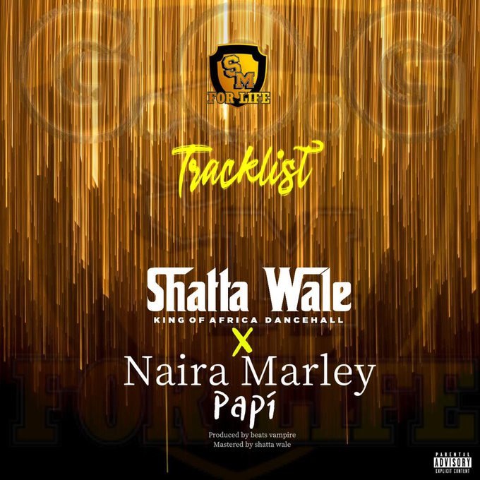 Papi by Shatta Wale ft Naira Marley (GAT 1 / GOG Album Tracklist Number 1)