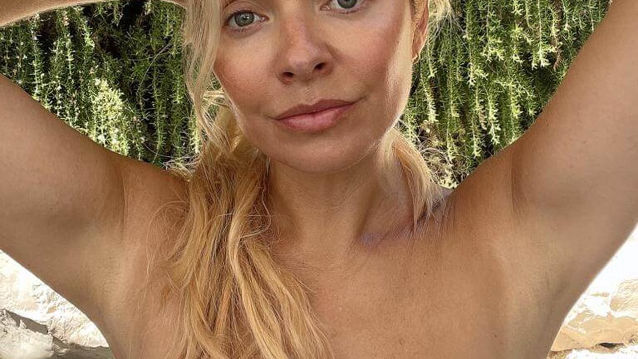 Holly Willoughby looks jaw-droppingly stunning in a bikini on sun-drenched holiday from This Morning