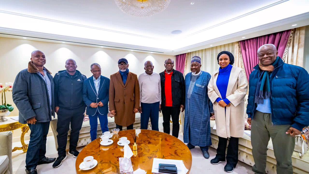APC Posts Photo Of Tinubu, El-Rufai, Others In London, Says All Is Set For Chatham House Event