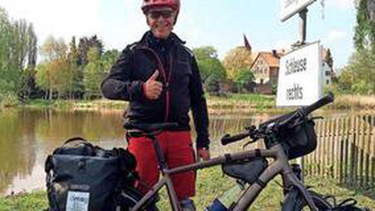 Laatzener Aktivist Gehrenkemper setzt 1300-Kilometer-Radtour fort