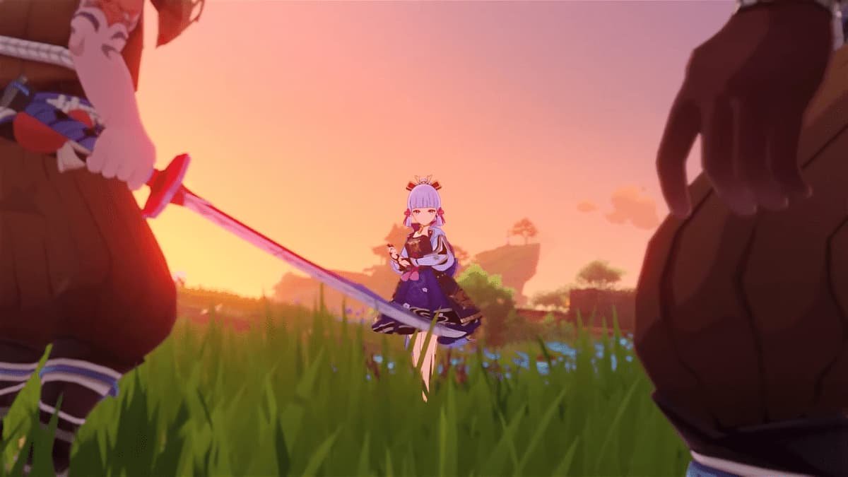 How to make a Pizza in Genshin Impact – give Pizza to Kamisato Ayaka