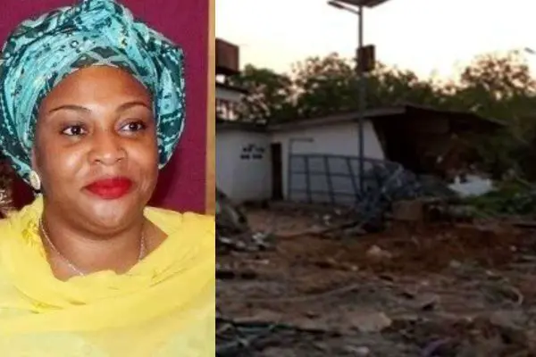 Gbemisola Saraki reacts to demolition of Saraki's family property, Ile Arugbo lailasnews