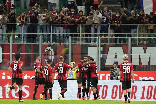 AC Milan di Serie A 2021/22 (c) AP Photo