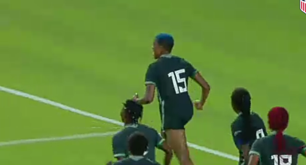 Ajibade strikes the equaliser for Nigeria