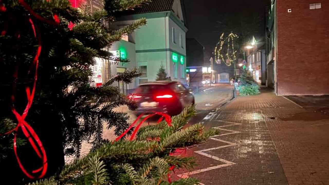 Weihnachtsbäume in Bork gestohlen: „Das ist wirklich traurig“