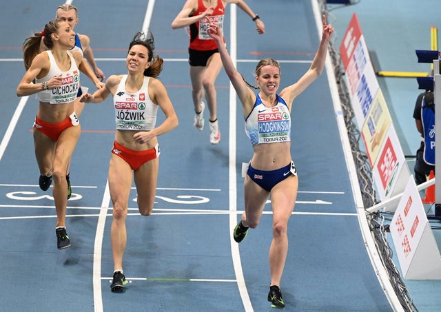 Keely Hodgkinson Wins 800m Gold At European Indoor Championships Opera News