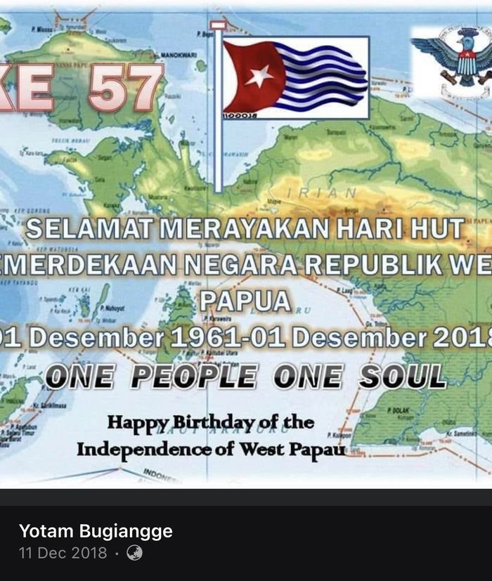 Foto Prada Yotam Bugiangge melarikan diri dengan membawa satu pucuk senjata api laras panjang itu jadi perbincangan netizen.