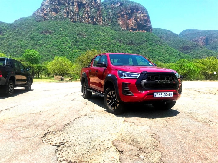 On the launch, at a stop-over at Blyde River Canyo