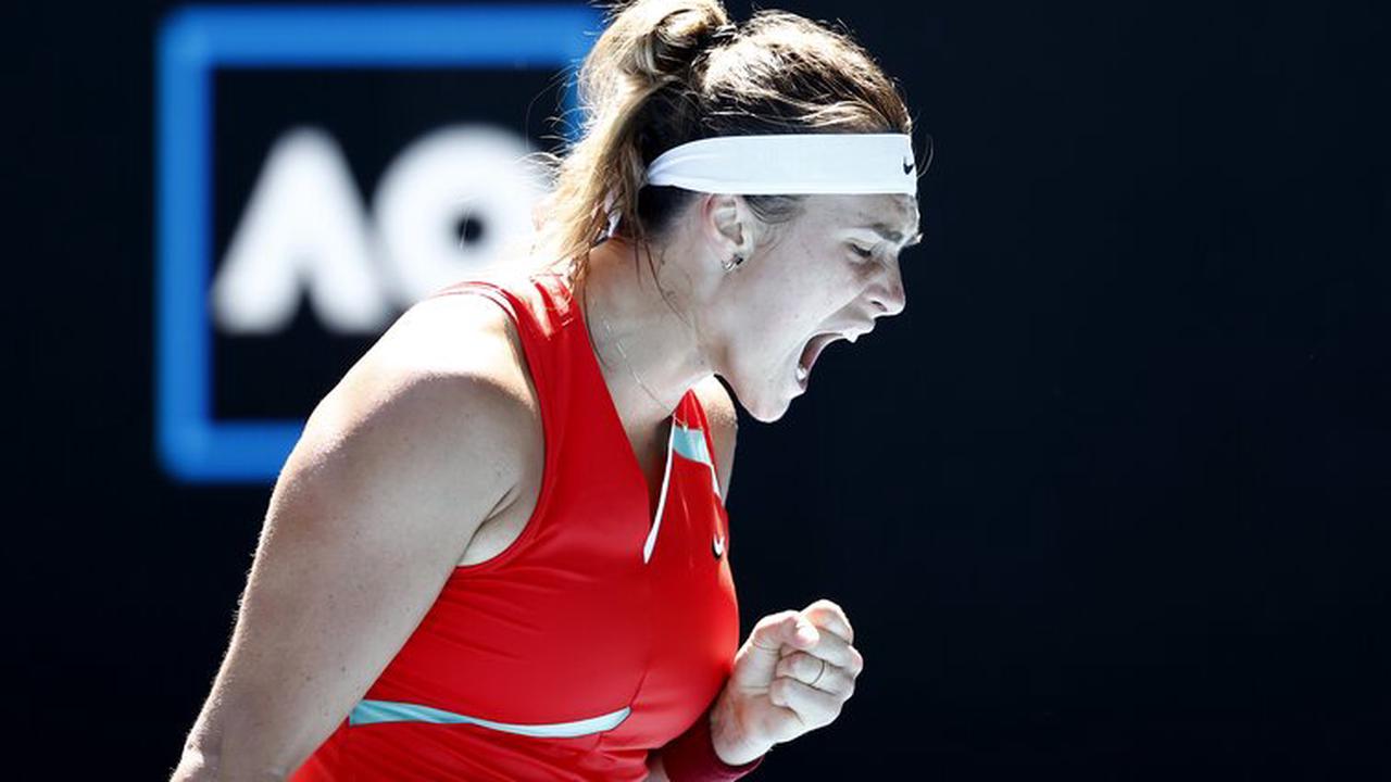 Australian Open: Sabalenka schafft den Turnaround, Simona Halep rollt weiterhin
