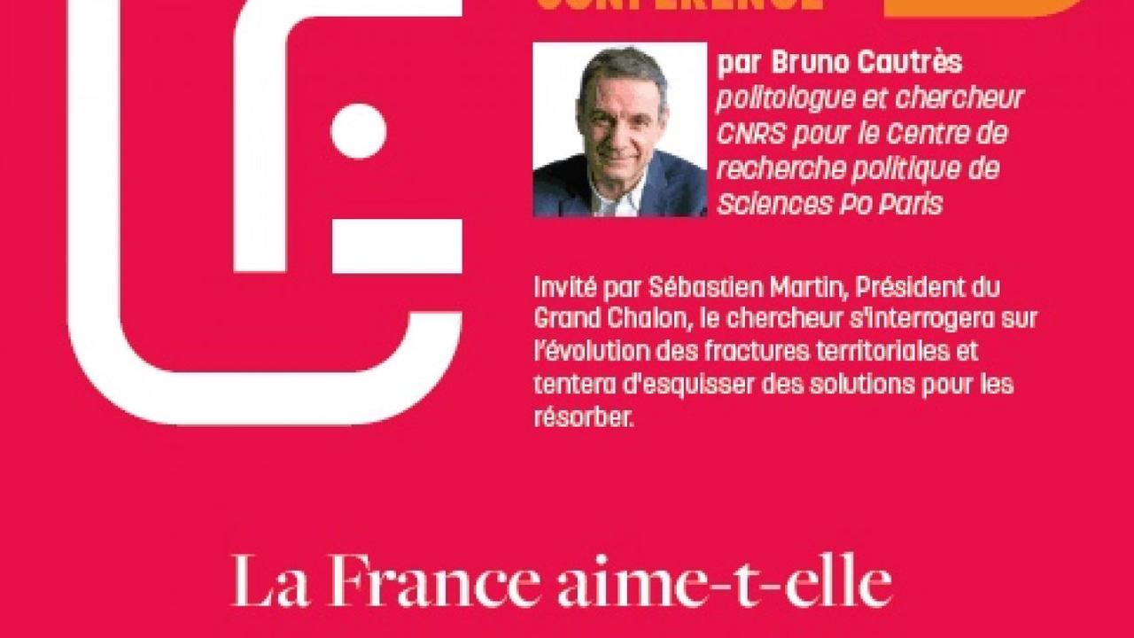 SAÔNE-ET-LOIRE : «La France aime-t-elle ses territoires ?», une conférence proposée lors des Universités d’Eté du Grand Chalon