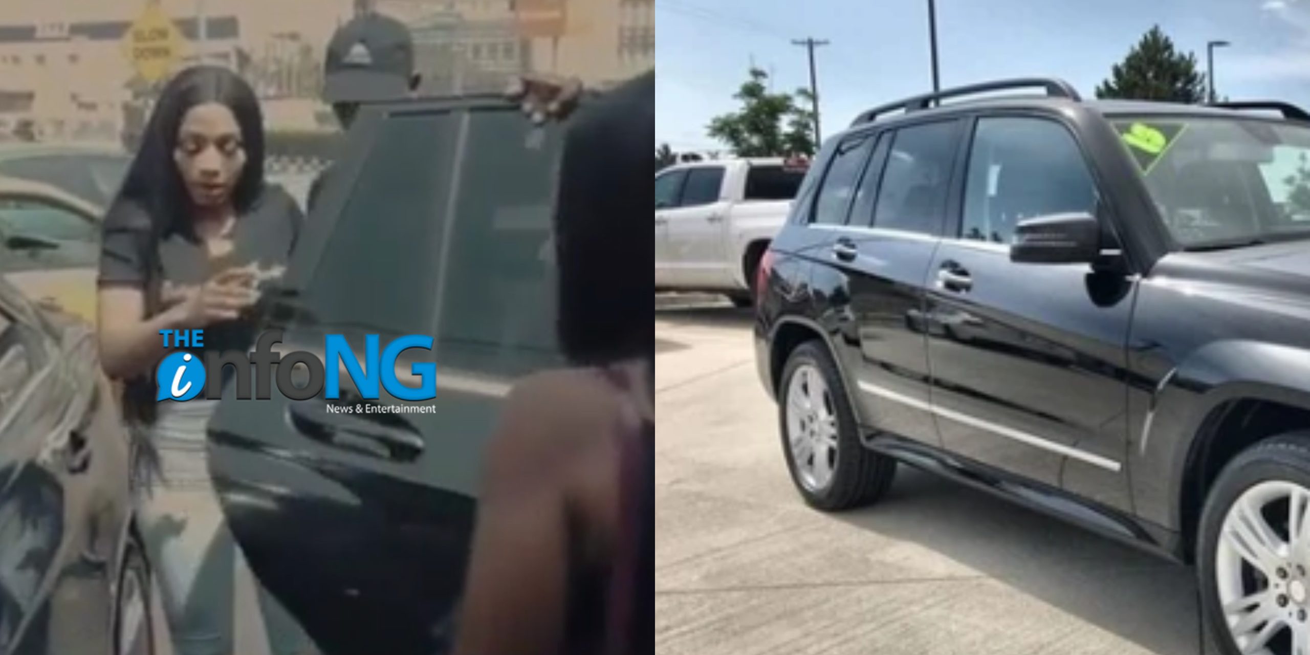 Mercy Eke dumps BBNaija truck, buys brand New Mercedes Benz GL 350 (Video)