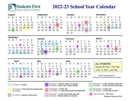 Amherst Academic Calendar 2022 23 Dearborn Schools Releases 2022-23 Calendar - Opera News