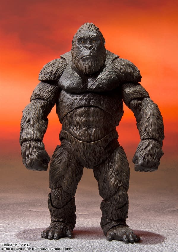 Godzilla Vs Kong Prepare For War With New S H Monsterarts Figures Opera News