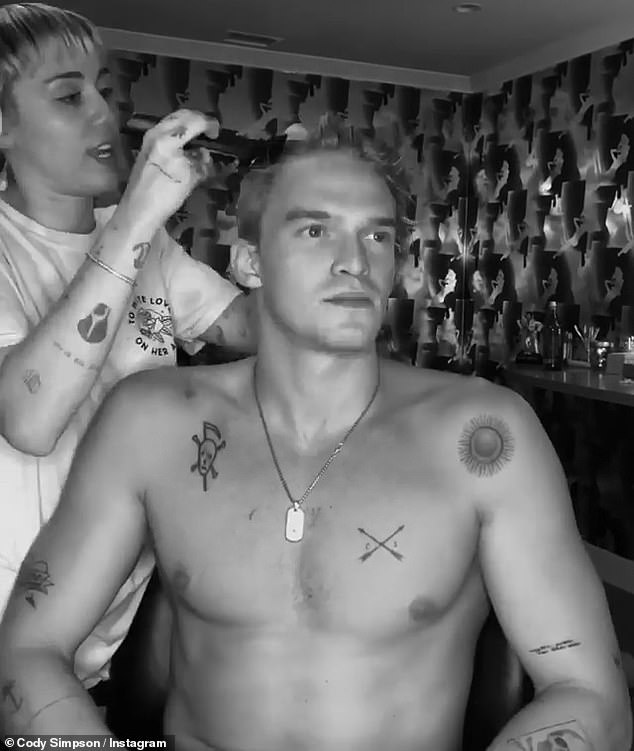 Feeling the pinch: Cody was meant to go on tour for his new book Prince Neptune: Poetry & Prose but had to cancel because of social distancing guidelines