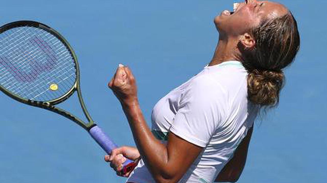 Turnier in Melbourne: Australian Open: Krejcikova und Keys im Viertelfinale