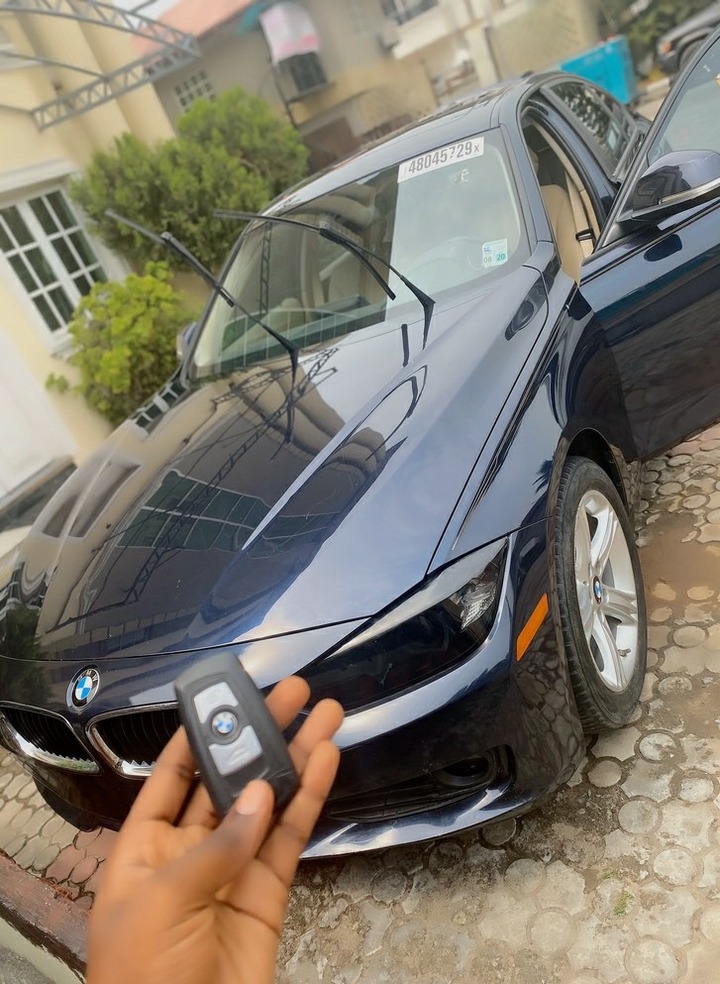 Nigerian female blue film actress allegedly bought a car