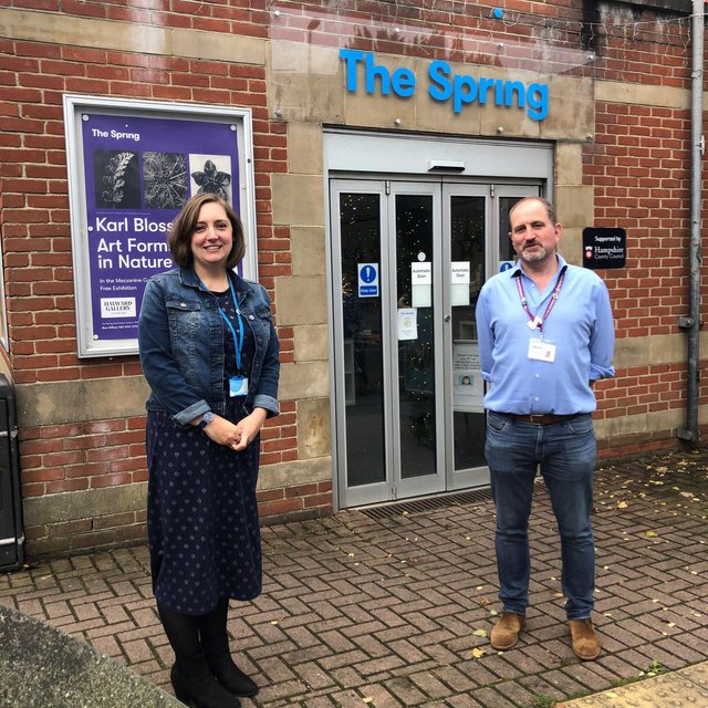Havant’s arts centre The Spring relaunches its dementia friendly