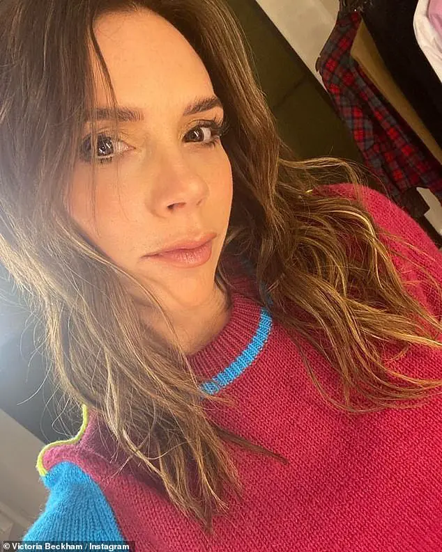 New career? Victoria Beckham found a novel way to keep busy during lockdown as she swapped her usual fashion designing for hairdressing