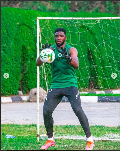 Photos from Super Eagles second training session ahead of AFCON.