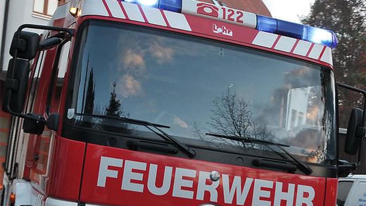 In Feldkirchen |Feueralarm: Fassade geriet durch Heizkanone in Brand