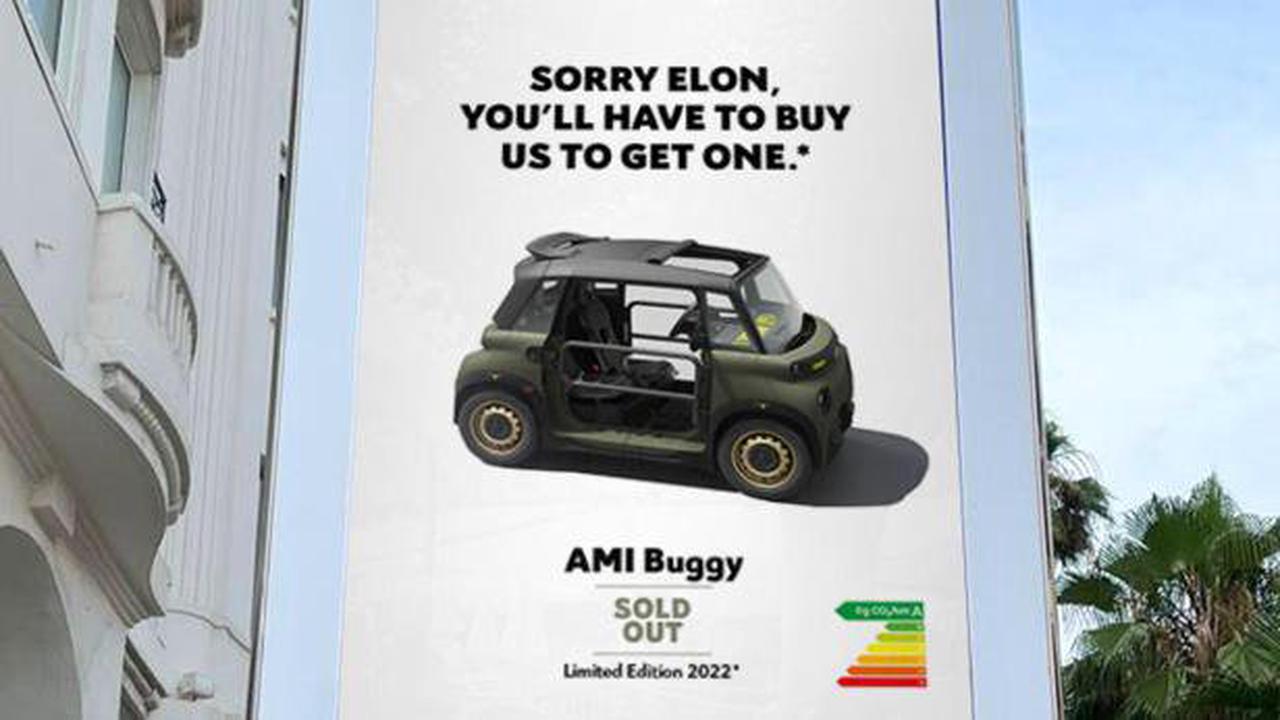 Mit diesen witzigen Slogans sticheln Buzzman und Citroën gegen Elon Musk
