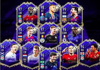 The reported FIFA 20 Team of the Year
