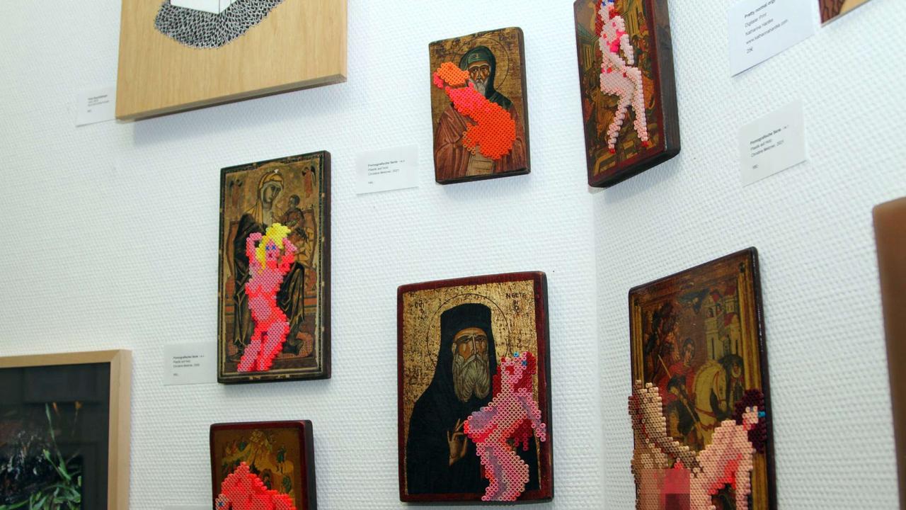 Streit um Kunst und Religion: Offenbacher orthodoxe Christen empört über Ausstellung