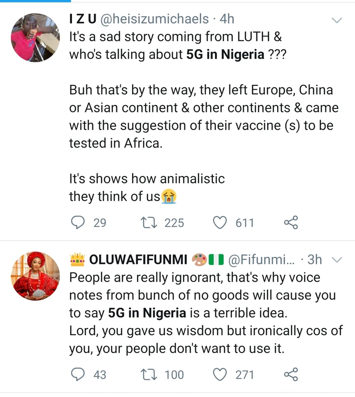 The Fact About 5G Network And COVID-19 According to Experts That Nigerians Need to Know