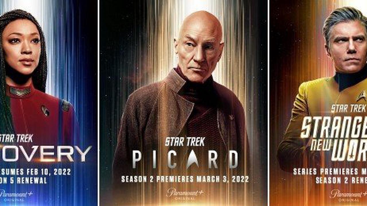 "Star Trek: Discovery" verlängert für Staffel fünf, Starttermine für "Star Trek: Picard" und "Strange New Worlds"