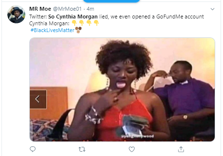 #SoCynthiaMorganLied is trending on Twitter after Jude Okoye released copies of their contract which revealed they had a 50-50 sharing formula