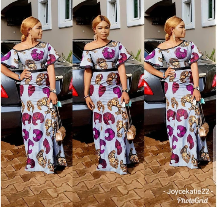 Trendy Ankara Gowns that Will Grab Your Man's Attention