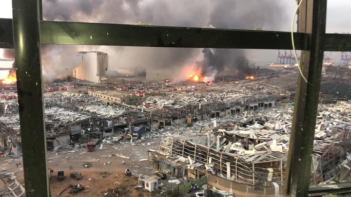 Explosion in Lebanon