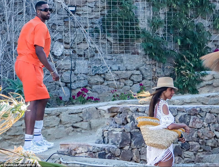 Unbothered Tristan Thompson gets flirty while in the company of two mystery women in Greece as he awaits birth of his fourth child (Photos)