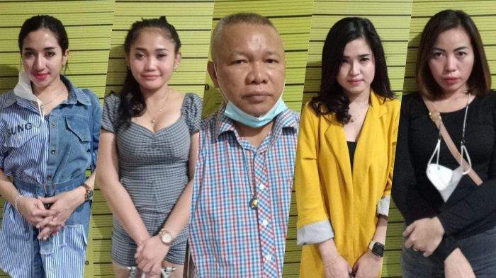 Sekda Nias Utara bersama dengan wanita yang menemaninya pesta narkoba