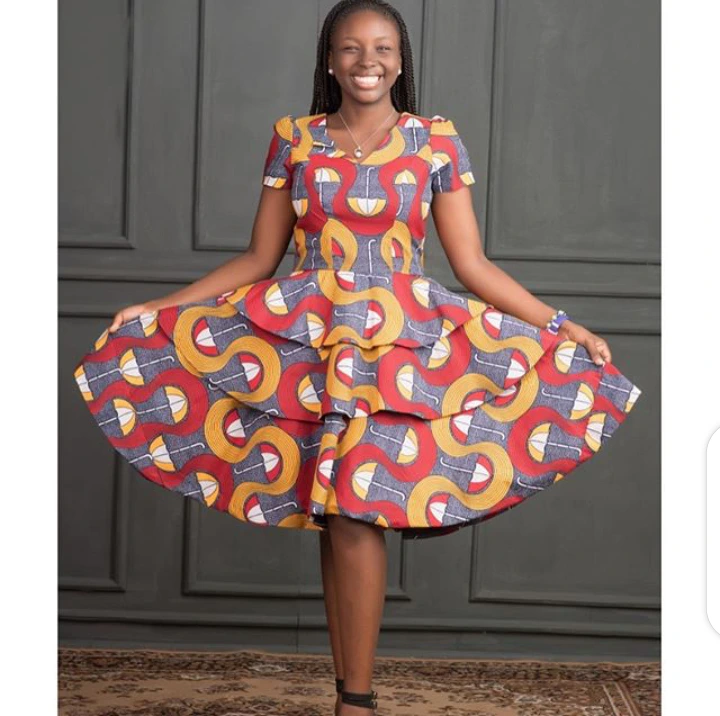 Trendy Ankara Gowns that Will Grab Your Man's Attention