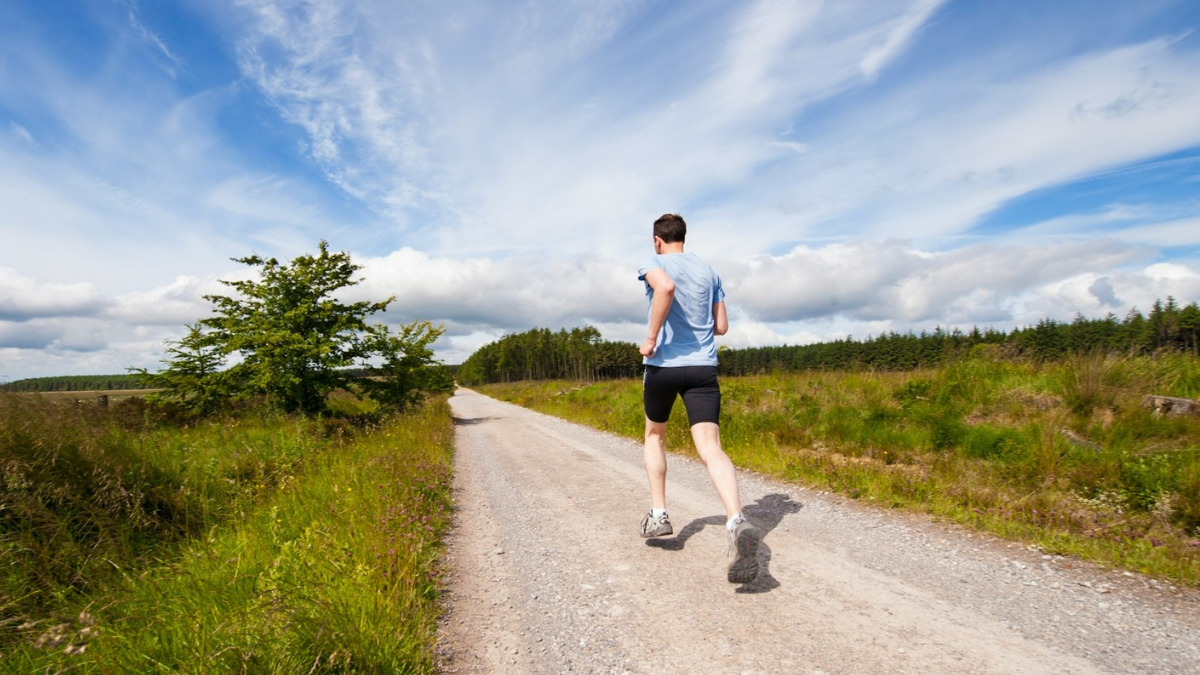 Man running