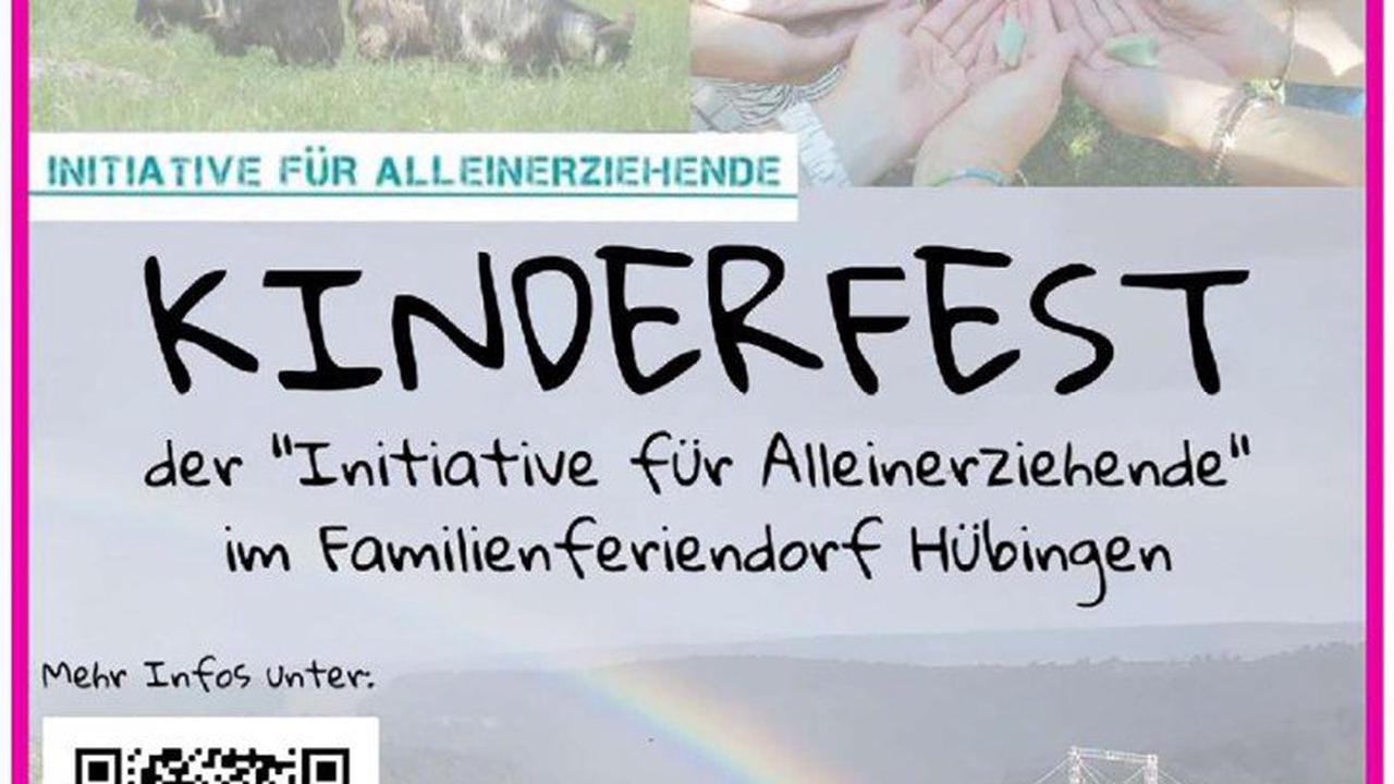 Initiative für Alleinerziehende: Kinderfest im Familienferiendorf in Hübingen